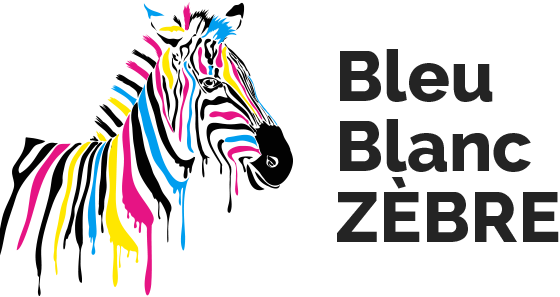 Bleu Blanc Zèbre